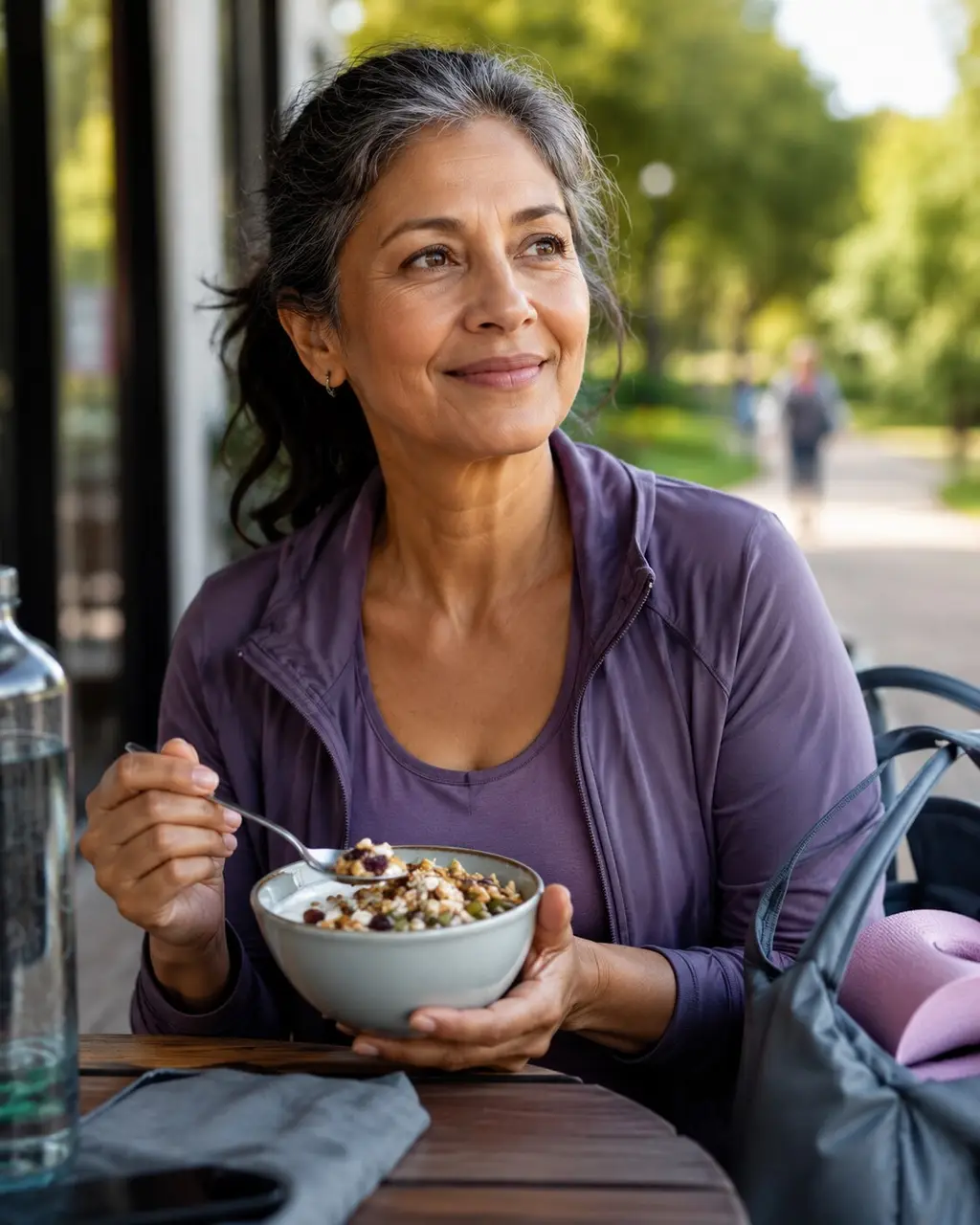 VeggieGap Daily Blend served in a breakfast bowl